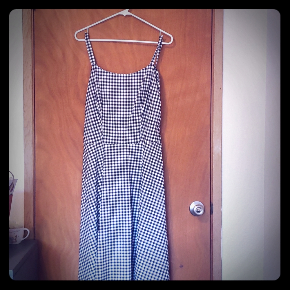 Handmade Checkered Dress